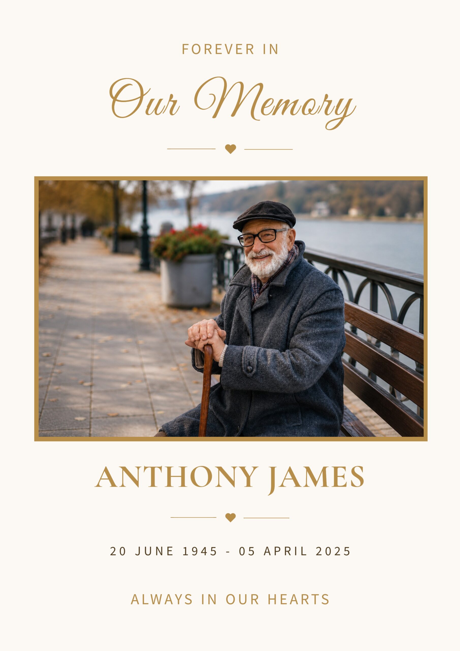 customised memorial keepsake