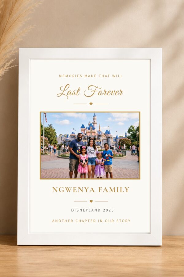family memories keepsake